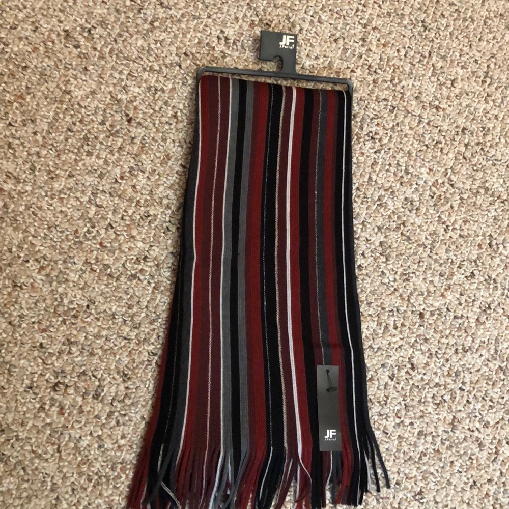 Multi color scarf 100% acrylic.
